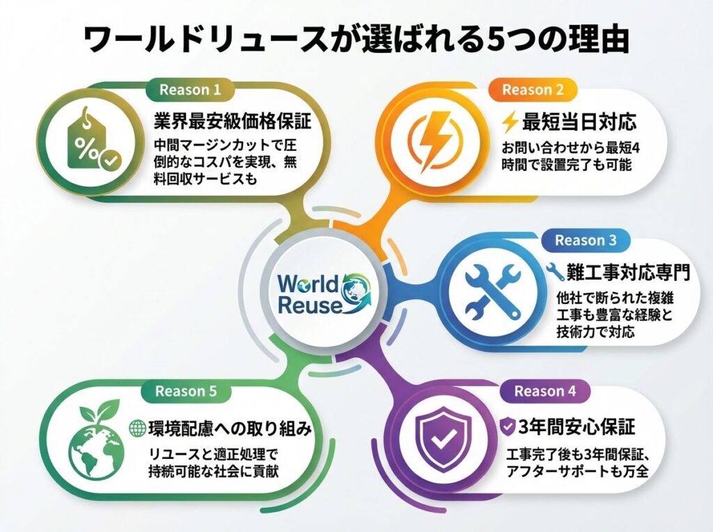 選ばれる5つの理由